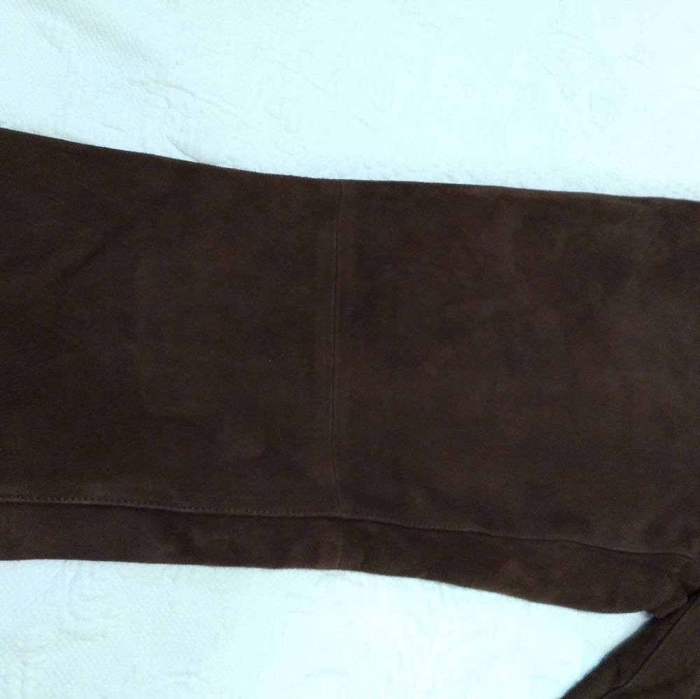 Lauren Ralph Lauren Jeans Co Suede Jeans - Picture 15 of 16